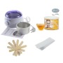 Kit pentru epilat Prowax cu ceara cu miere Roial 400 ml